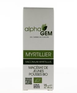 Myrtillier (Vaccinium myrtillus) bourgeon BIO, 15 ml